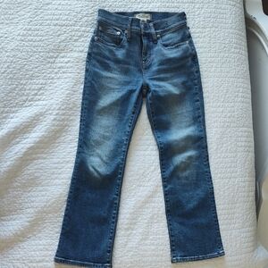 Madewell Women's Straight Leg Blue Jeans